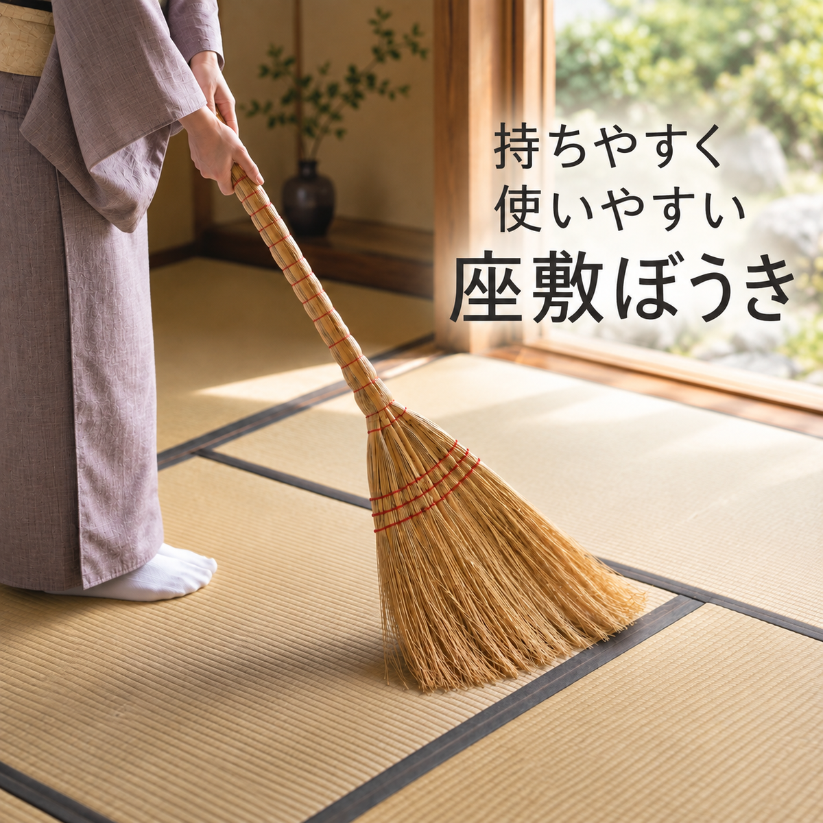 キビ箒（座敷ぼうき）【個人向け】