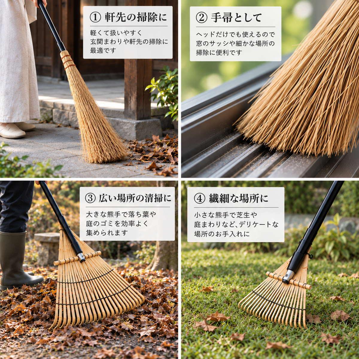 じょいんと！一本三役の付け替えほうき【個人向け】